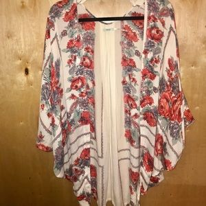 Floral Kimono, Kimchi Blue Urban Outfitters Sz M/L